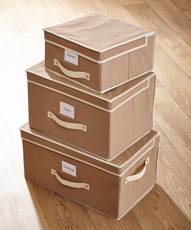 Storage - 3 Piece Storage Chests - Damart